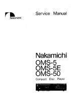 Nakamichi OMS-50-Service-Manual